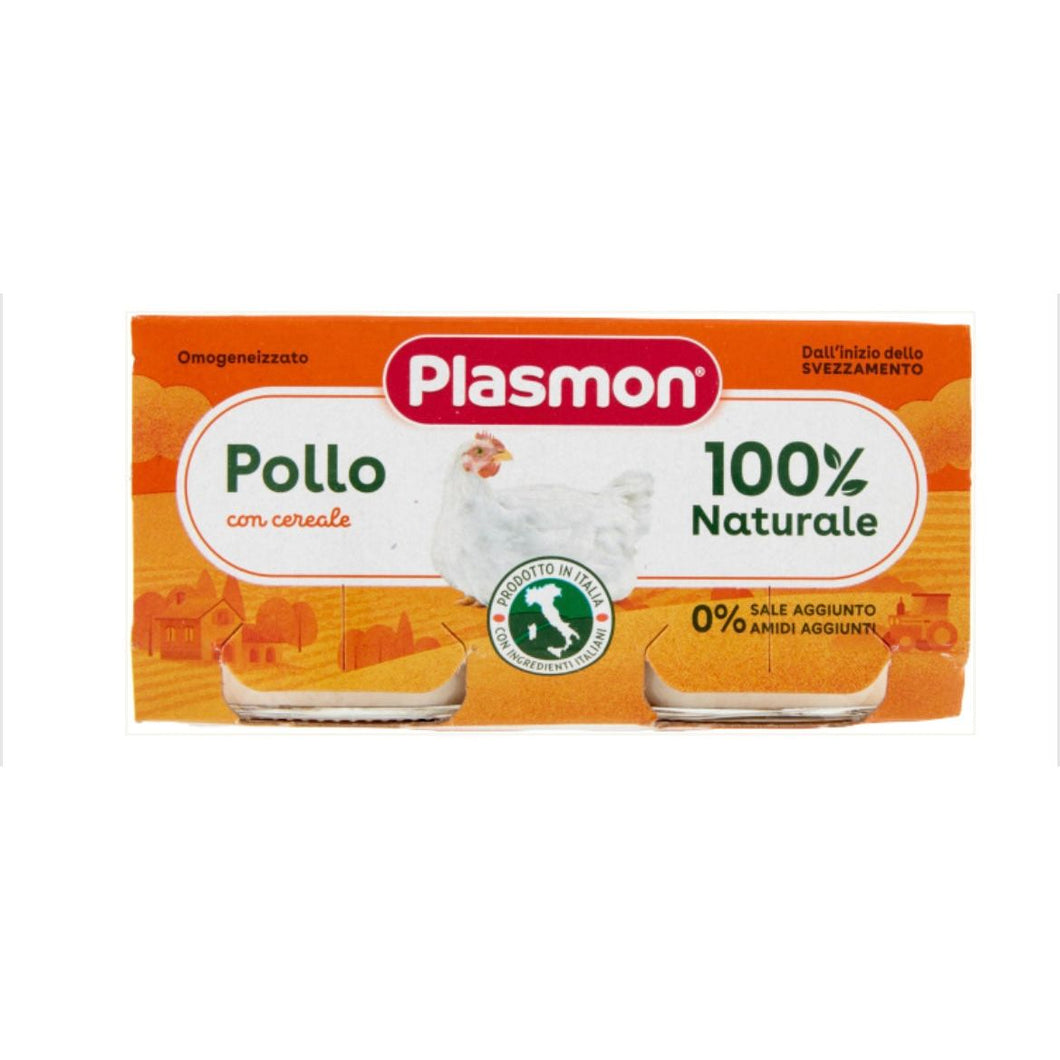 PLASMON OMOGENEIZZATO POLLO 80G X2