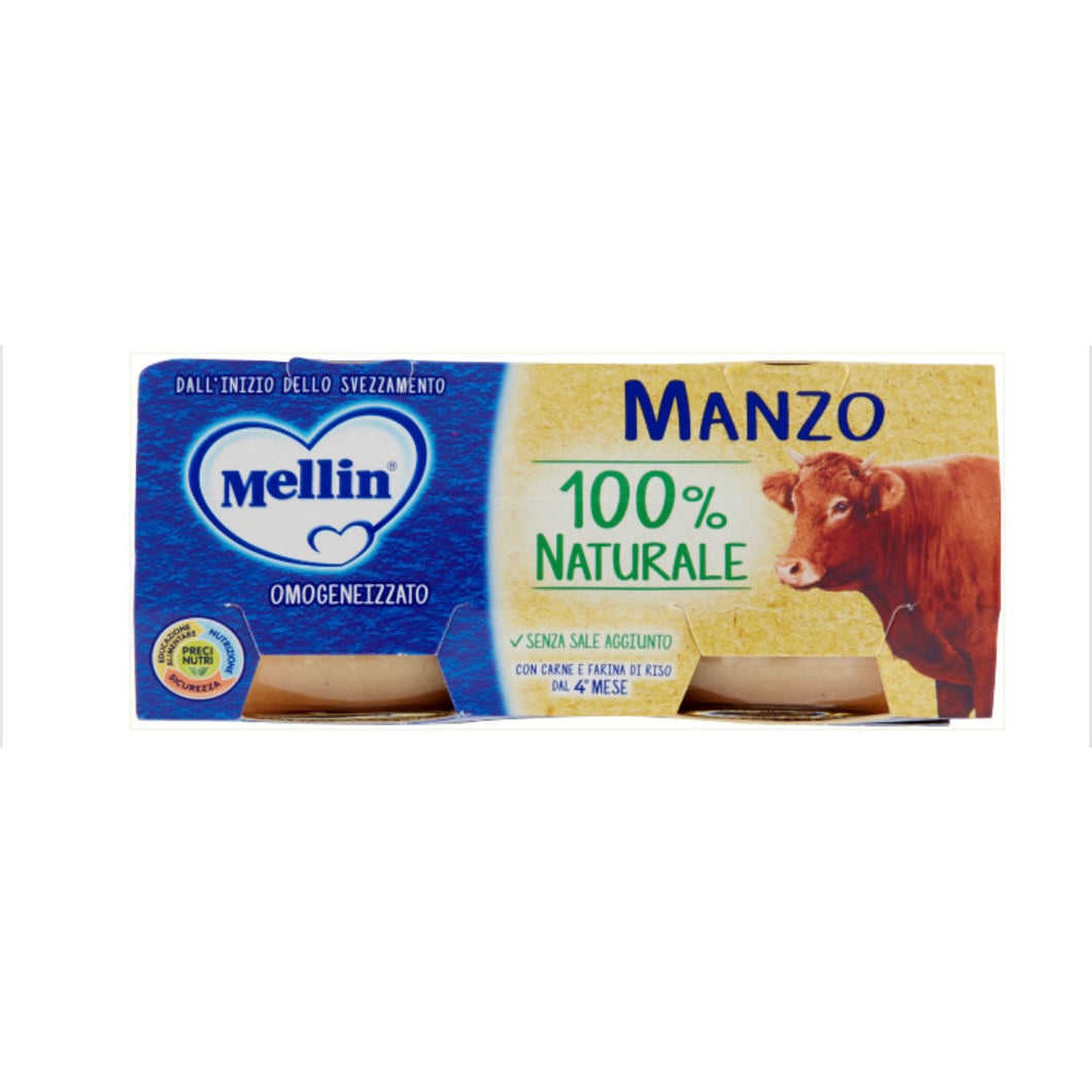 Mellin Manzo baby food 80gx2
