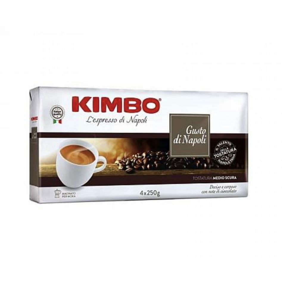 Kimbo Gusto di Napoli ground coffee 4x250g lo