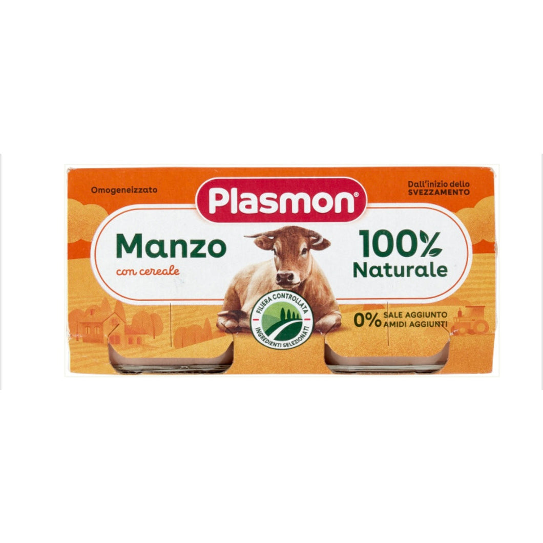 Plasmon Manzo baby food 80gX2